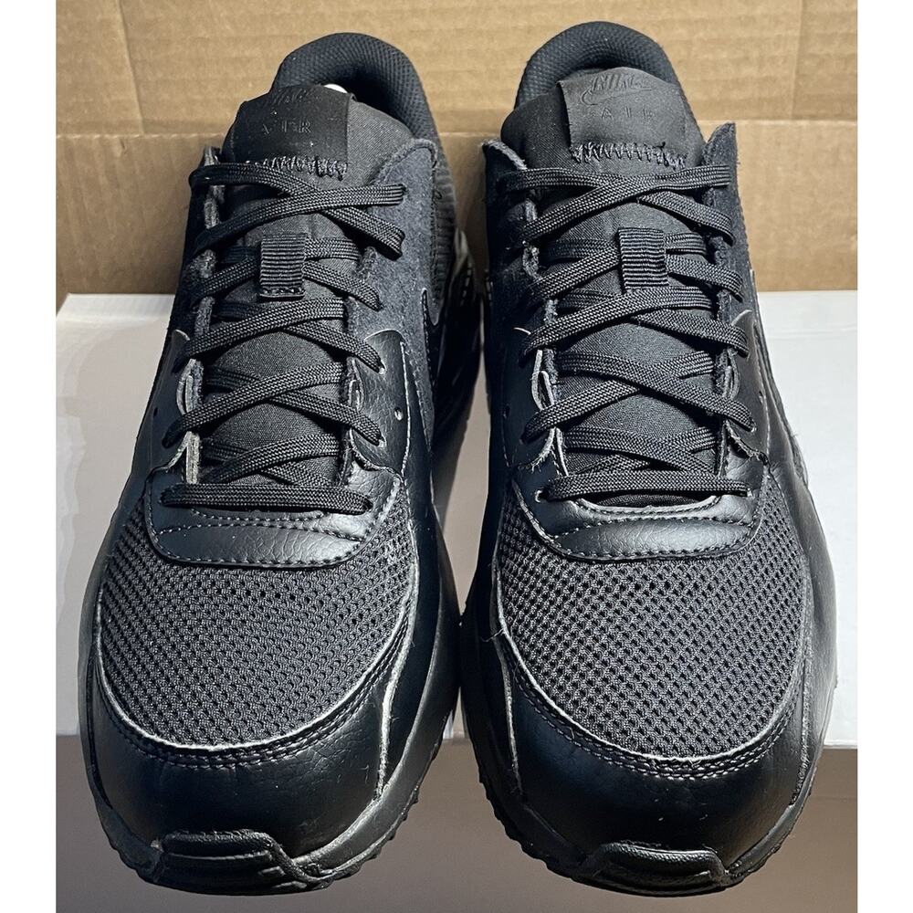 Nike Air Max Black Gray Excee Lifestyle Shoes Mens Size 10 Fast Ship - Picture 2 of 10